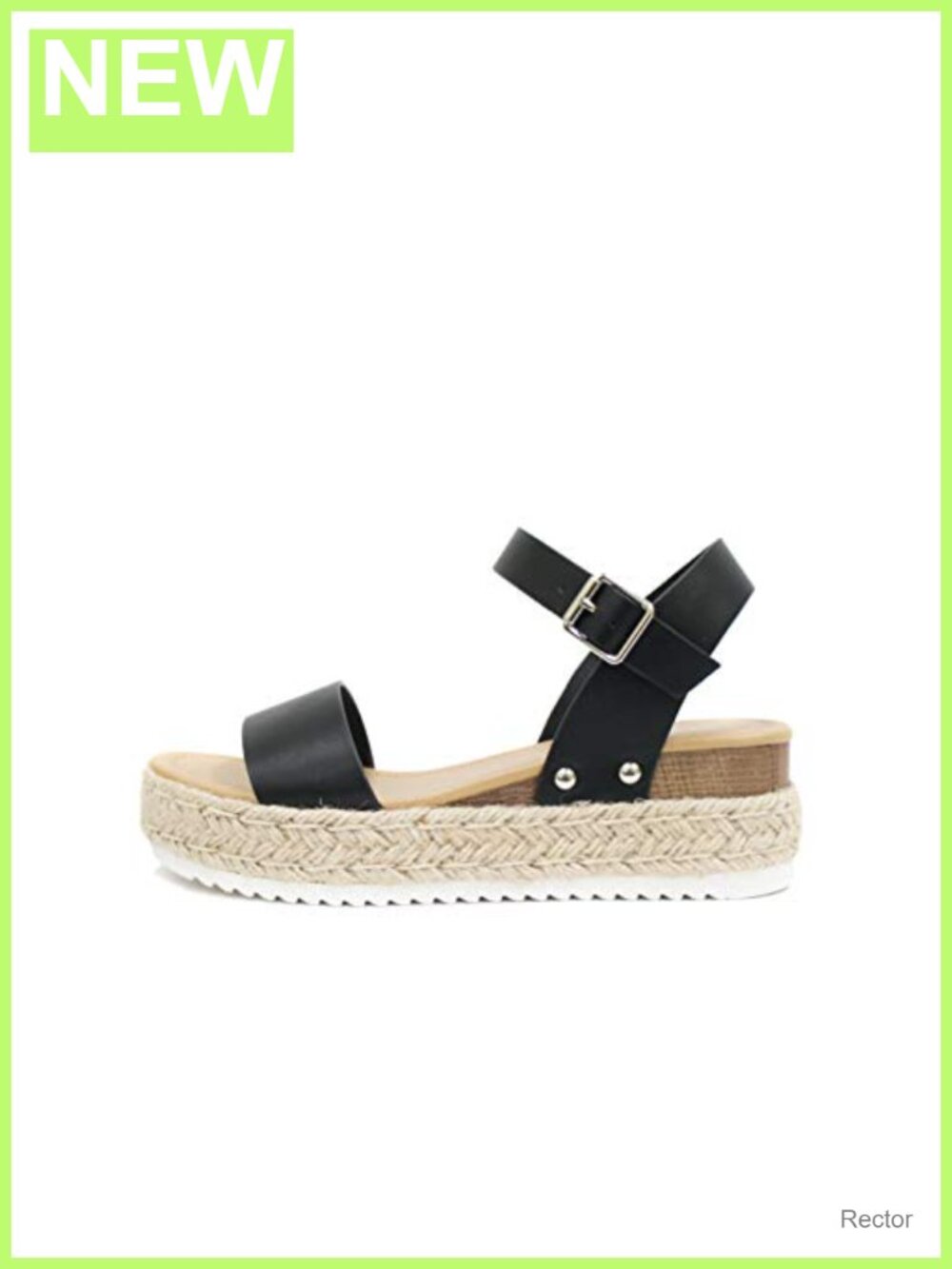 Women Platform Espadrille Sandal Open Toe Ankle Strap